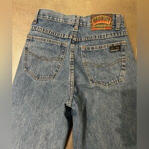 Acid Wash Vintage Mom Jeans - Button Fly!